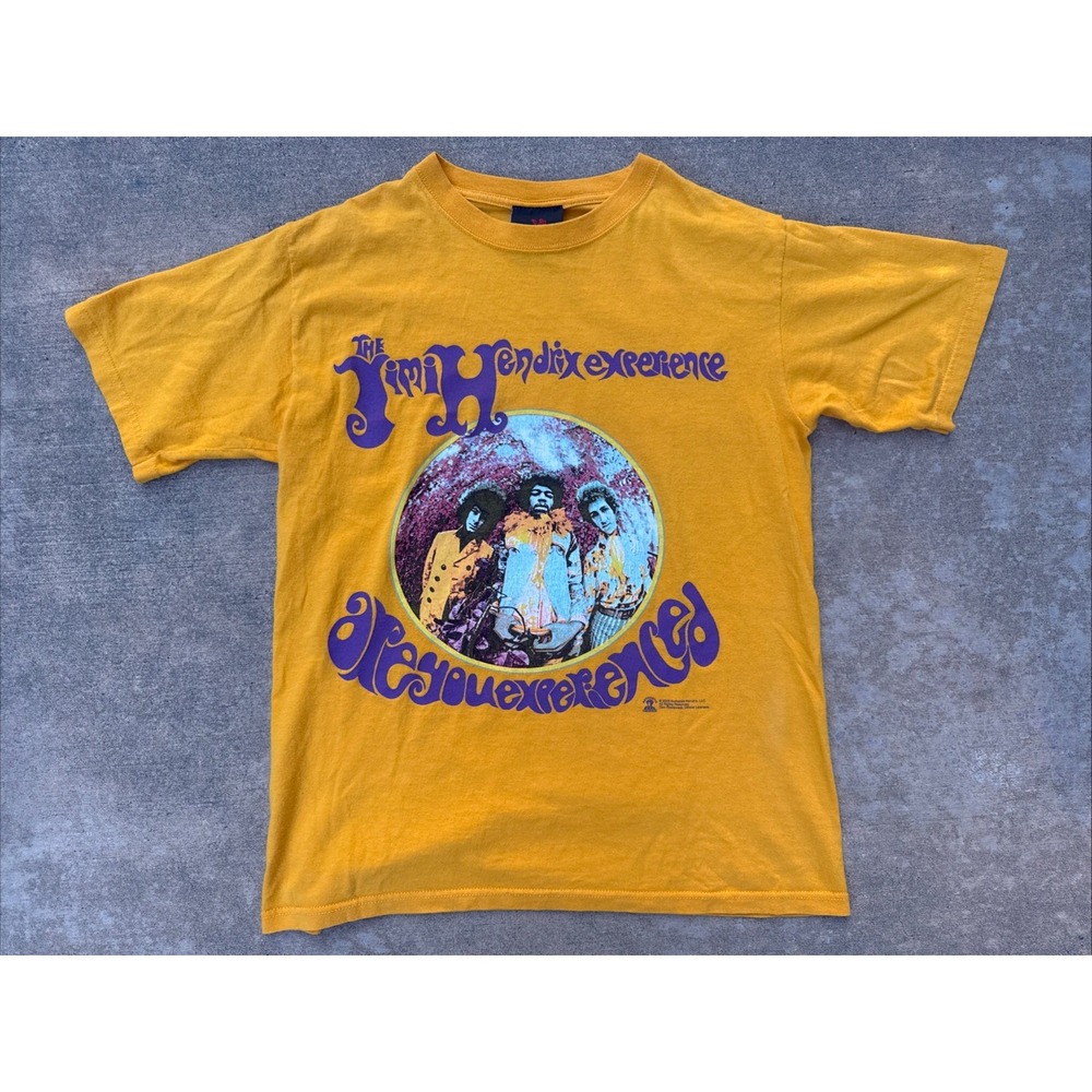 JIMI HENDRIX Front/back "Are You Experienced" Vintage 2002 tee Small